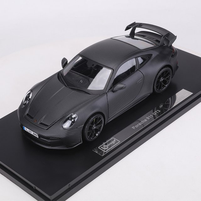 Bburago Porsche 911 GT3 50th Anniversary Edition, Automodell, 1:18, Metall, Schwarz - Bild 1