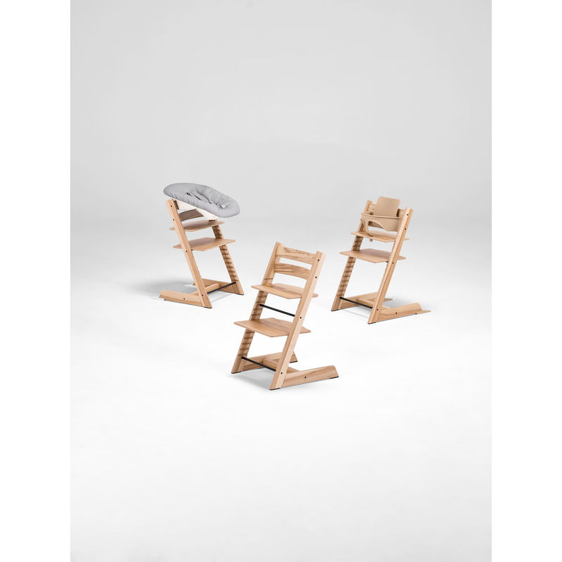 Stokke Tripp Trapp Treppenhochstuhl Bundle mit Babyset aus Buchenholz - Bild 2
