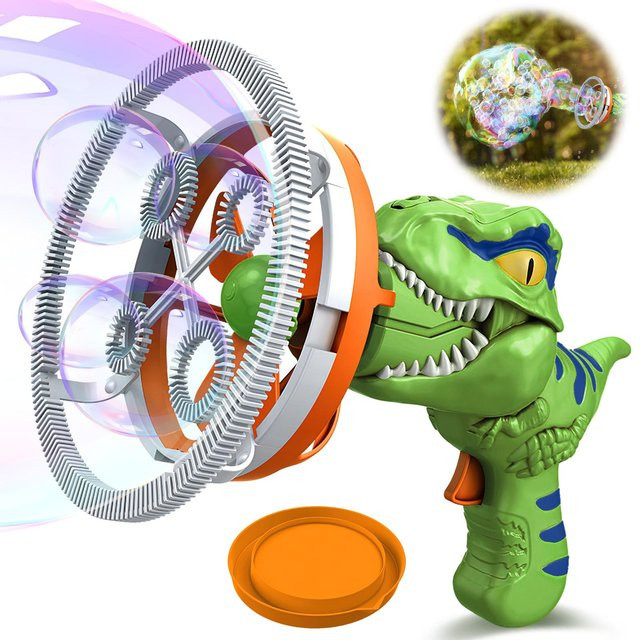Bai Fen Bai Toys Dinosaurier Seifenblasenmaschine Seifenblasenpistole ab 3–6 Jahren - Bild 1
