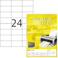 HERMA Universaletikett TopStick aus Papier in Weiß, B: 70 mm, H: 37 mm - Bild 1