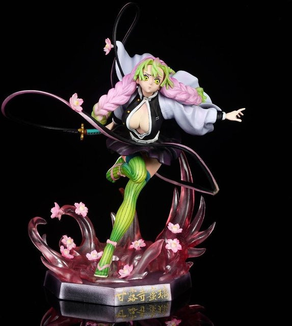 Demon Slayer Kanroji Mitsuri Anime Mädchen Figur, 22cm, ab 14 Jahren - Bild 1