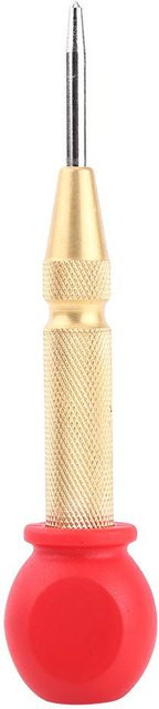 CosyHome Professionelles Automatisches Körnerwerkzeug mit HSS-Spitze aus Messing in Gold und Beige - Bild 1