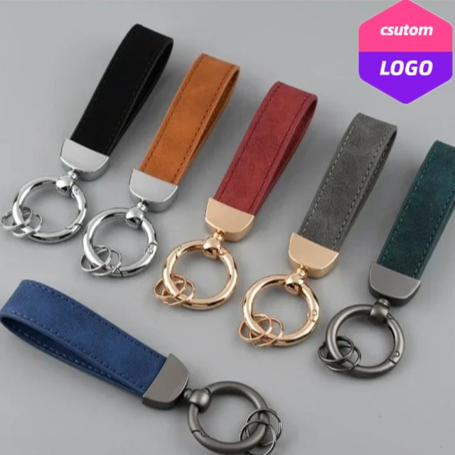 SAISLERWELL Schlüsselanhänger, Nubuk-PU-Leder, Unisex - Bild 1