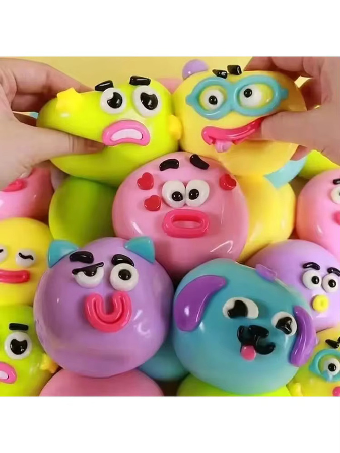 Smushers Squishy DIY Curiosities Hundegesicht-Wechsel-Soft-Figuren, Blindbox, bunt - Bild 3