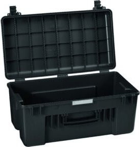 gt Line Transportbox MUB 65 wasserdicht und stapelbar, Schwarz, B/T/H: 65,3 x 34,0 x 31,2 cm - Bild 1