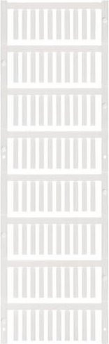 Weidmüller SFR 2/21 MC NE WS Kabelmarkierungssystem Weiß, 400 Stück, Beschriftungsfläche: 3,2 x 21 mm - Bild 1