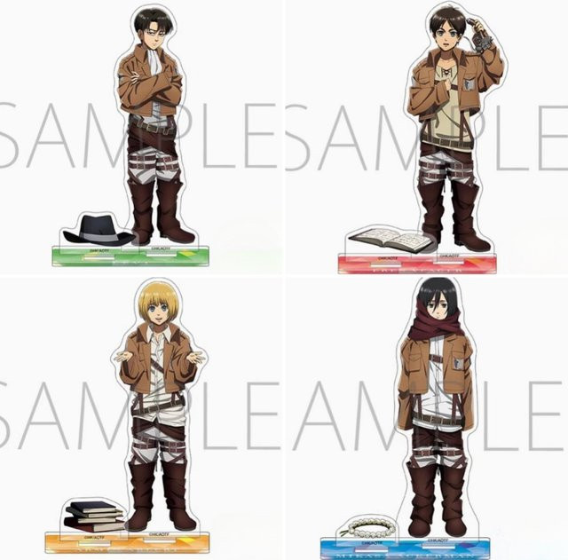 Tomoontoy Anime Acryl Stand Puppe, Modell Platte, Bunt / Mehrfarbig - Bild 1