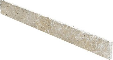 WOHNRAUSCH Sockelleiste Tosca Cream aus Travertin in Beige, B/H/T: 40,6 x 6 x 1,2 cm - Bild 1