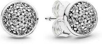 YIRAN Jewelry Ohrstecker 925 Silber, Gold, Zirkonia, Damen - Bild 1
