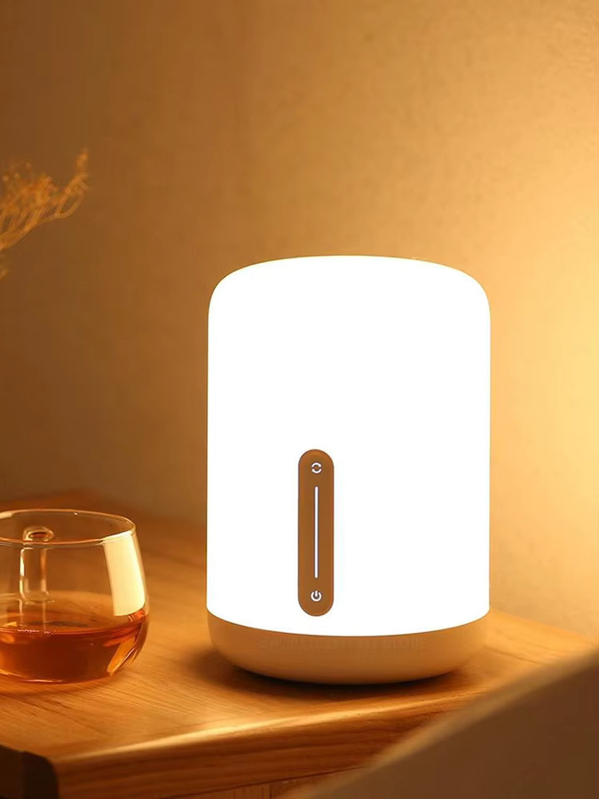 MIJIA Intelligente LED Nachttischlampe in Weiß mit Farbwechsel, Bluetooth, WiFi und Touch-Steuerung, kompatibel mit Apple HomeKit und Siri, 400 Lumen - Bild 3