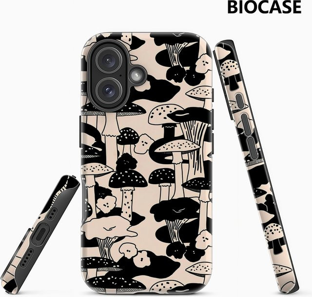 Pilzwald Handyhülle mit Magnetfunktion für iPhone 17 16 15 14 13 Pro Max Plus in Multicolour, robuste Doppel- und Einzelschicht-Schutzhülle - Bild 1