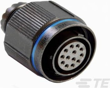 TE Connectivity YDTS26W09-35SNV001 Rundsteckverbinder in Schwarz - Bild 1