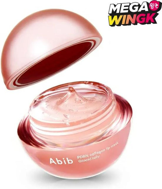 Abib PDRN Collagen Lippenmaske Glazed Jelly, 11g, für trockene Haut - Bild 1