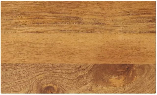vidaXL Tischplatte aus Massivholz Mango in Braun, Rechteckig, B: 50 cm, T: 40 cm, H: 2,5 cm - Bild 1
