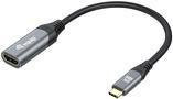 Equip USB-C auf HDMI 2.1 Adapter für 8K60Hz in Grau, Länge: 0,15 m - Bild 1