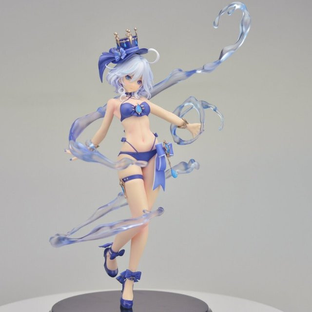 Bandai Furina de Fontaine Figur, Weißes Modell Spielzeug Puppe, Harz - Bild 1