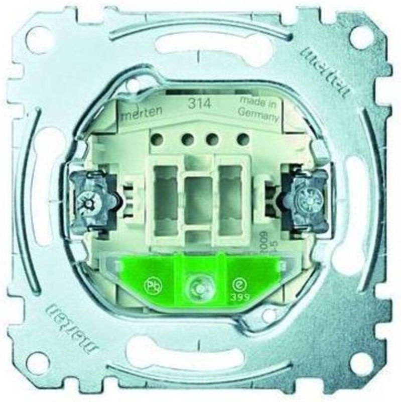 Merten Taster-Einsatz für Orientierungslicht 10A in Weiß MEG3160-0000 - Bild 2