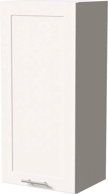 Feldmann-Wohnen Hängeschrank Oslo Weiß Matt B/T/H: 45 x 32,5 x 96 cm - Bild 1
