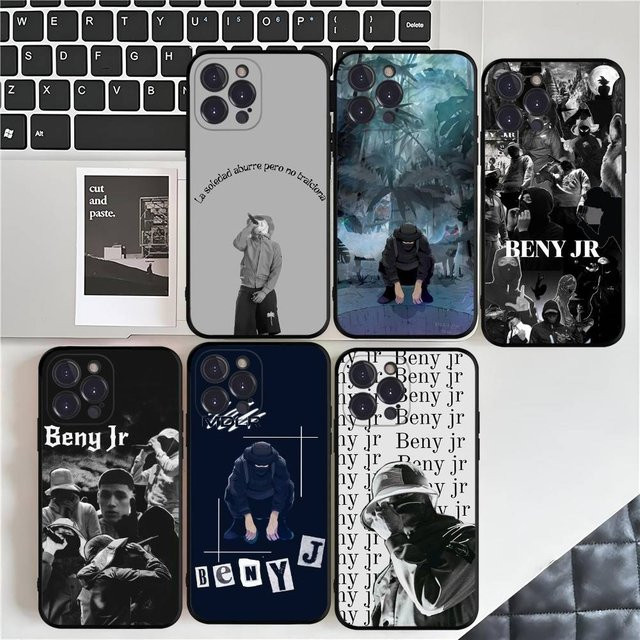 Rapper B-BENY JR Silikon Handyhülle für Apple iPhone 11 bis 17 Pro Max Plus Mini XS X - Bild 1