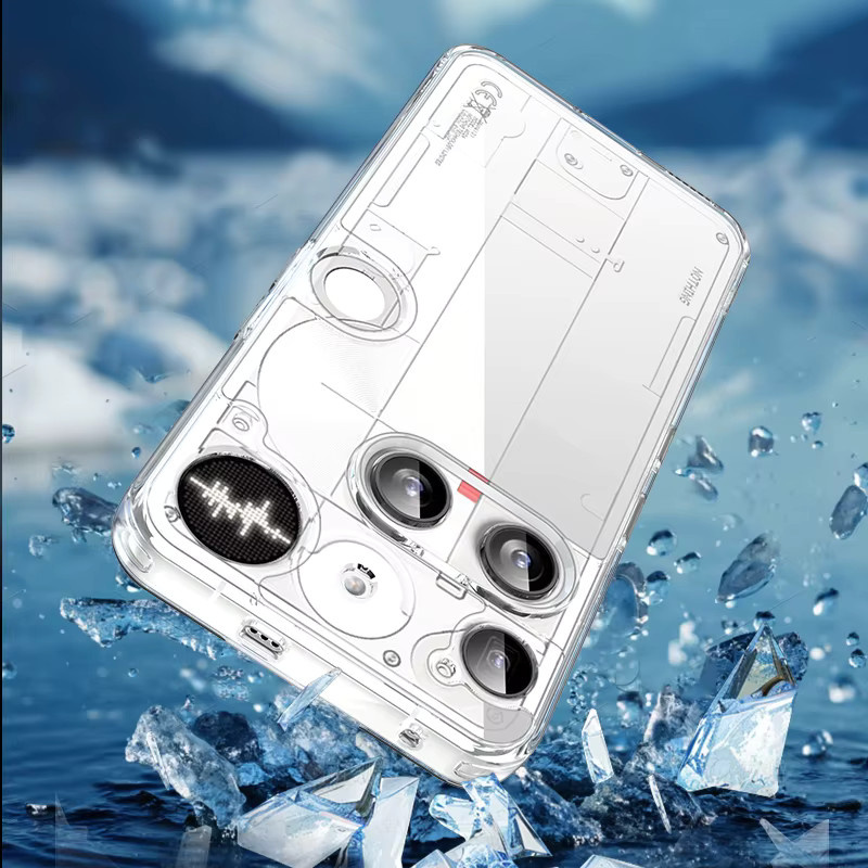 Transparente Schutzhülle für Nothing Phone (3), ultradünne Hartschale aus PC mit Anti-Fingerabdruck-Beschichtung - Bild 4
