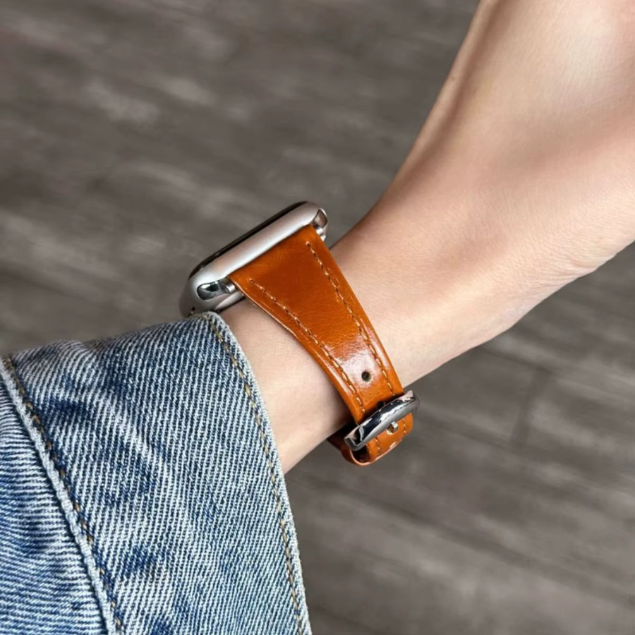jansin Uhrenarmband Leder, Damen - Bild 2