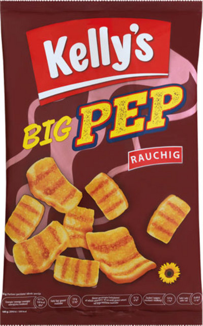 Kelly's BIG PEP rauchig Chips 80 g - Bild 1