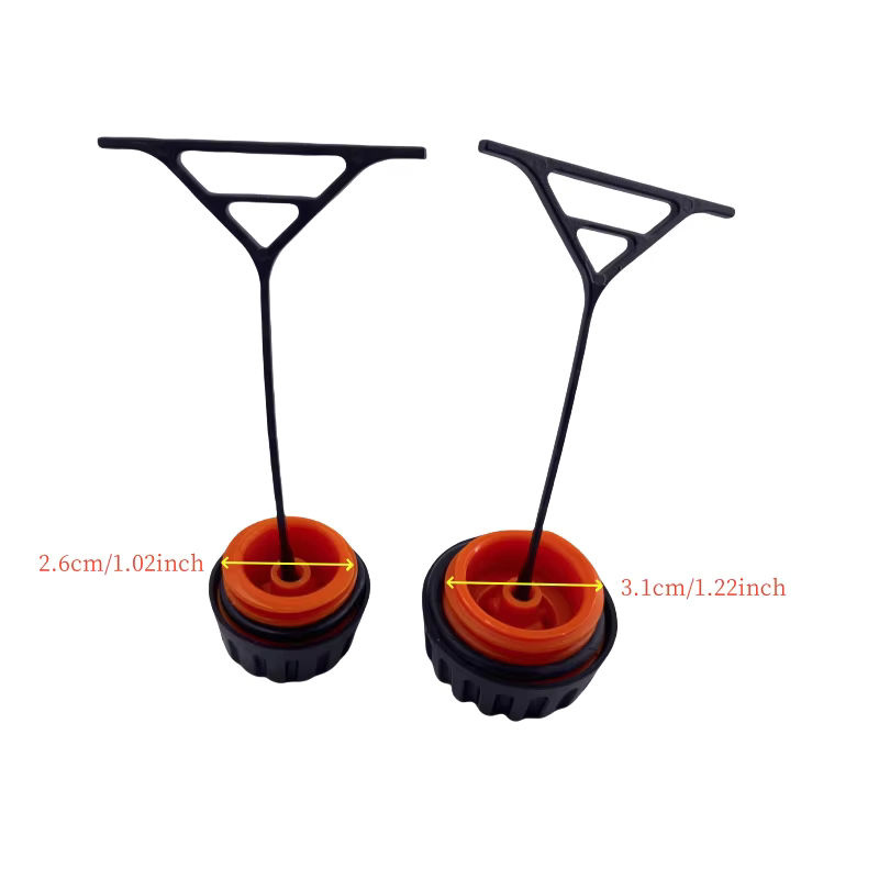 Öldeckel und Tankdeckel für Stihl Kettensägen der Modelle 010 011 012 020 020T 021 023 024 025 026 028 034 034S 036 038 048 - Bild 2