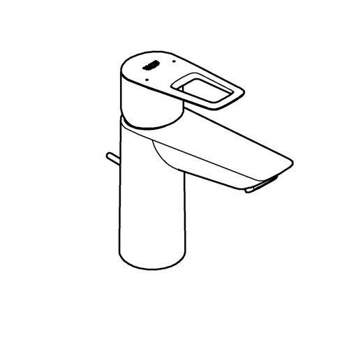 GROHE Einhand-Wannenbatterie Start Loop in Chrom, Silberfarben - Bild 1