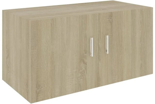 vidaXL Wandschrank Sonoma-Eiche in Braun, B/T/H: 80 x 39 x 40 cm - Bild 1