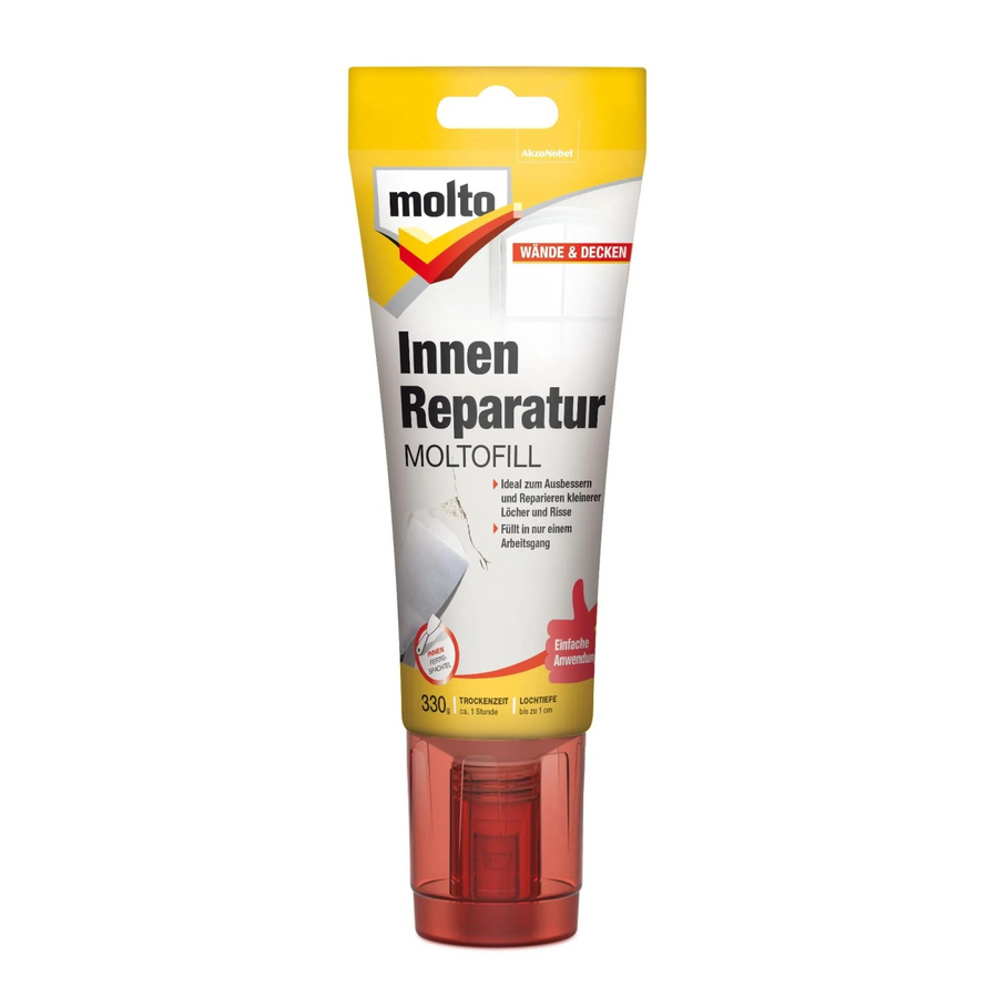 Moltofill Innen Reparatur Fertigspachtel in Weiß, 330 g - Bild 2