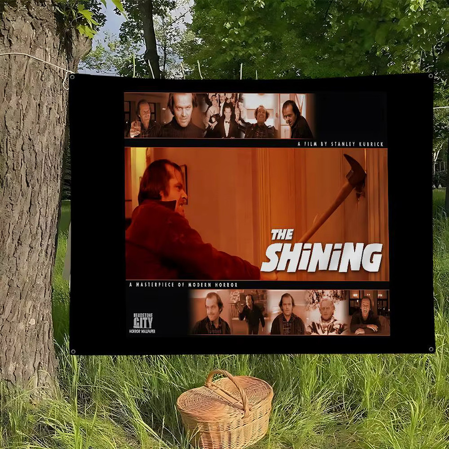 Retro-Flaggen The Shining Horrorfilm Deko-Banner Multicolor B: 50 cm, H: 50 cm - Bild 4