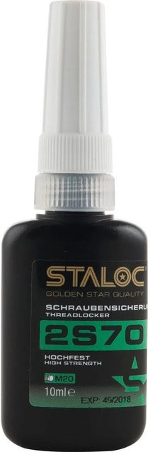 Staloc Schraubensicherung 2S70 Hochfest Grün bis M20 10 ml - Bild 1