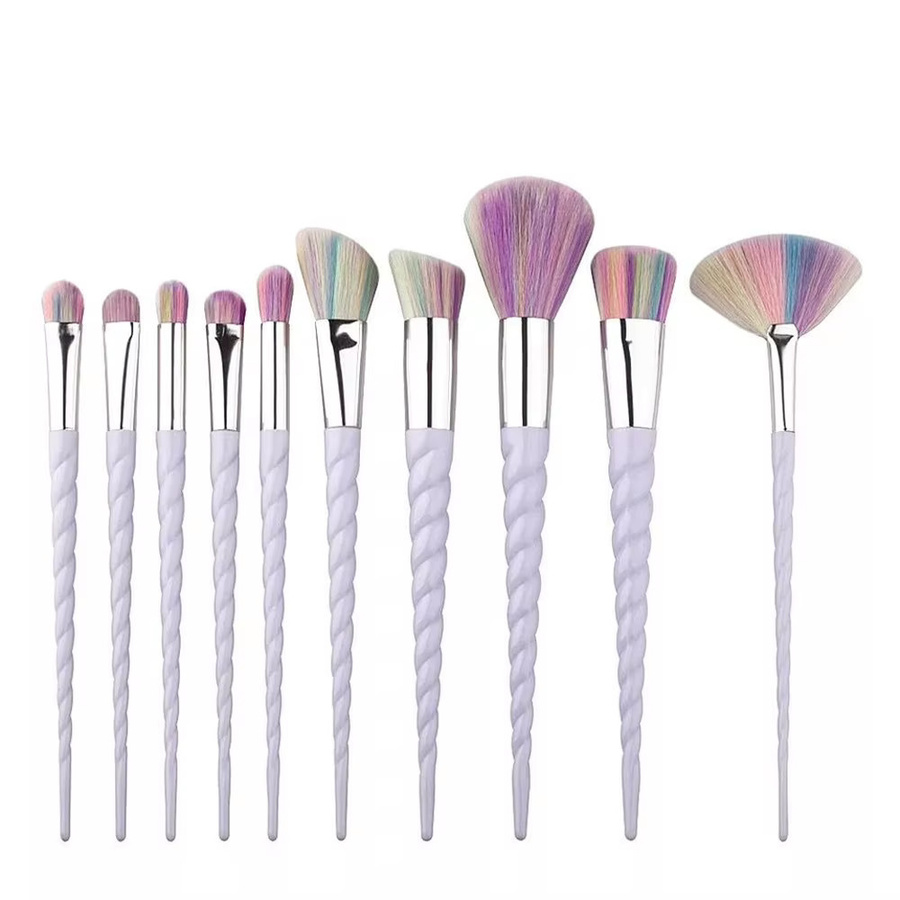 LOYBJ Make-up Pinsel Set, 10 Stück, Damen - Bild 4