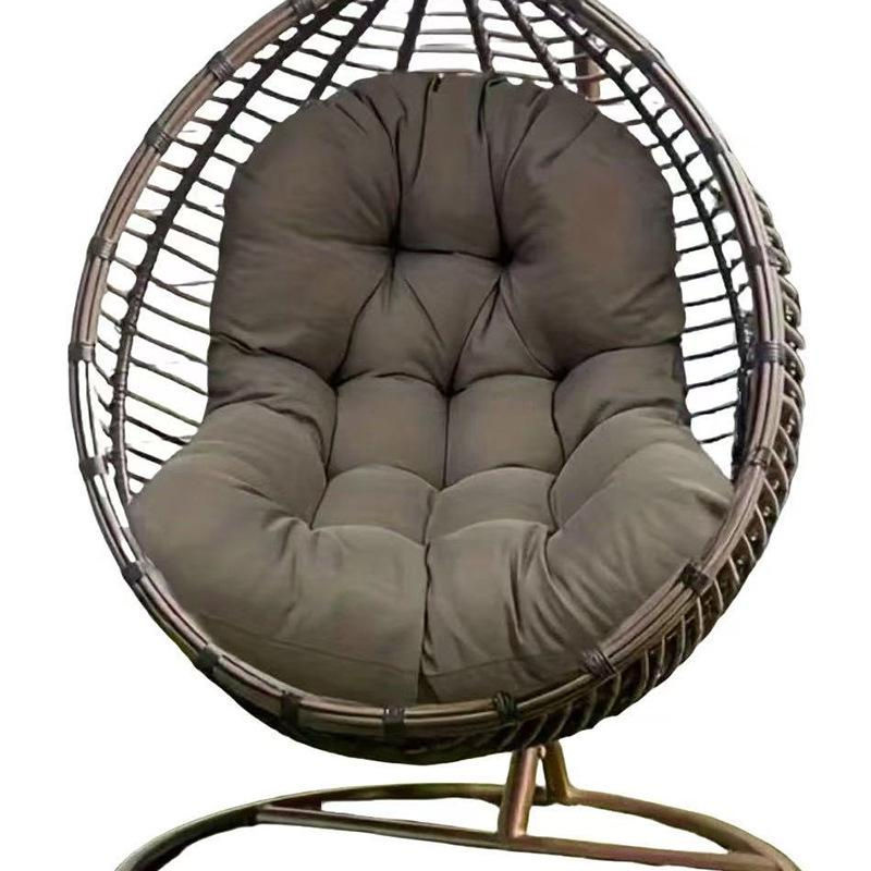 HomeHarmony Wasserdichtes Outdoor Hängekorb Sitz- und Rückenkissen für Schaukel und Liegestuhl, Farbe: Beige, B/H: 120 x 80 cm - Bild 3