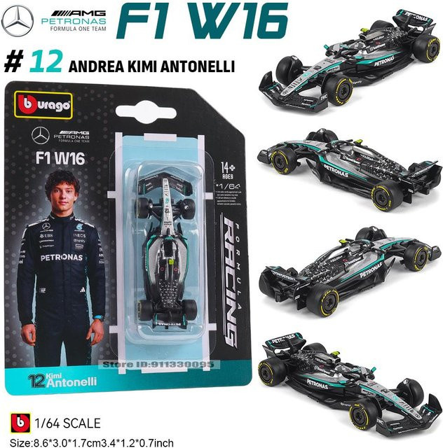 Bburago McLaren F1 Mcl39, Automodell, 1:64, ab 4 Jahren - Bild 1