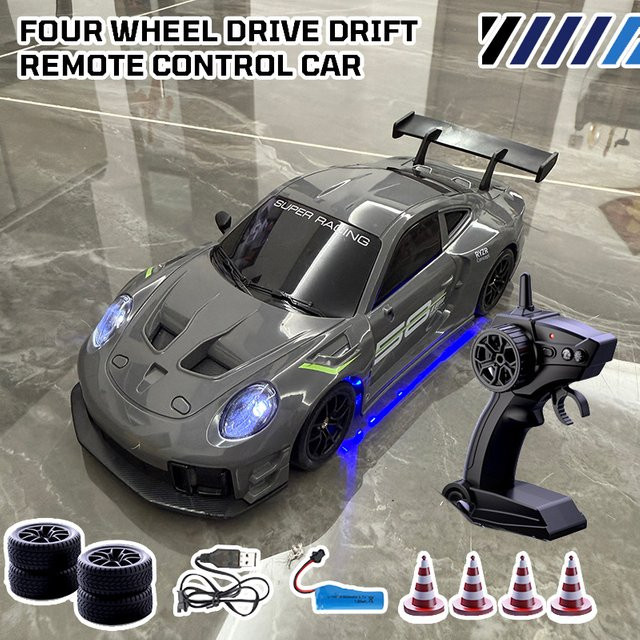 CONUSEA RC Drift Auto, 1:20, 4WD Rennfahrzeug, mit Lichtern, ferngesteuert - Bild 1