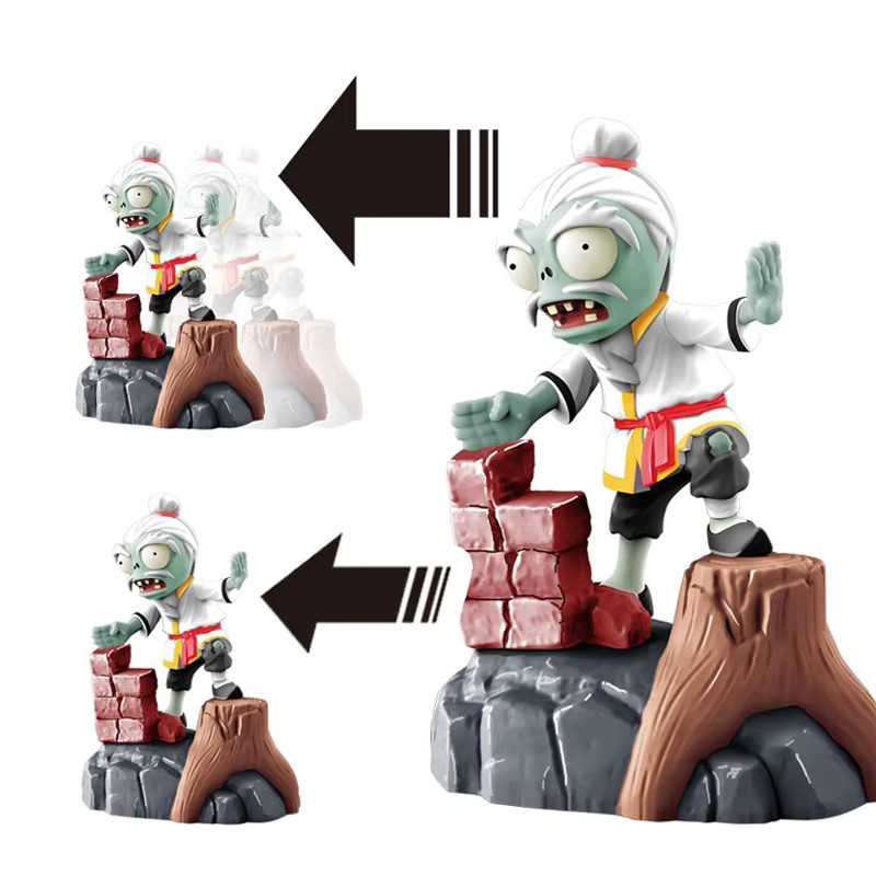 SHI JI YI GAO Plants vs. Zombies Spielzeug, Kunststoff, Bunt / Mehrfarbig - Bild 2