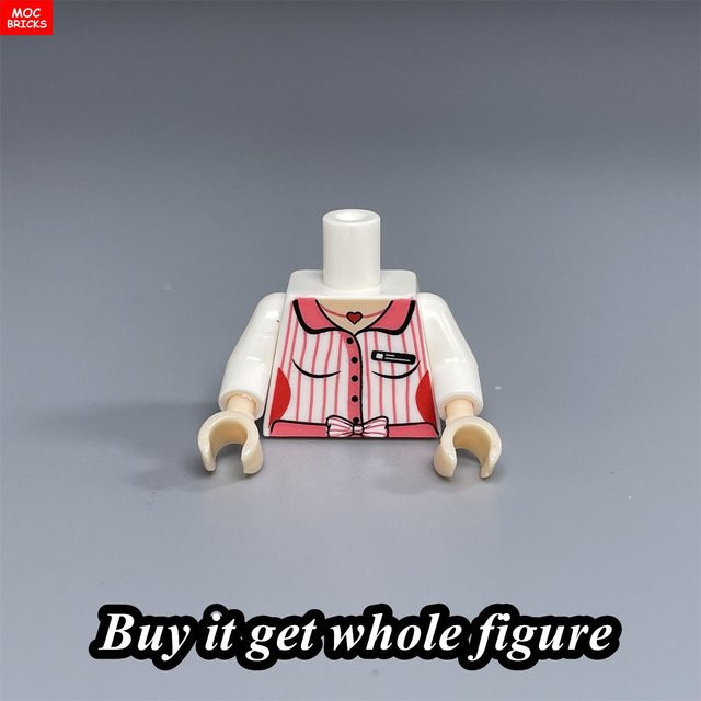 Yiran toy Bausteine Rolle Stadtmädchen Torso Damen Büro Dame Figur Zubehör - Bild 1