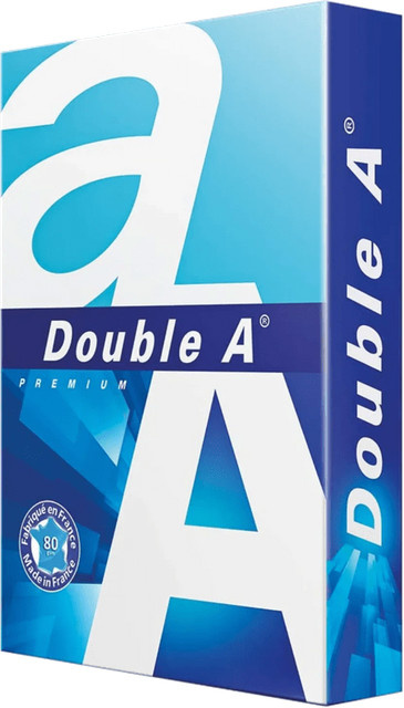 Double A Premium A3 Kopierpapier, 80 g/m², 500 Blatt, Blau, Matt - Bild 1