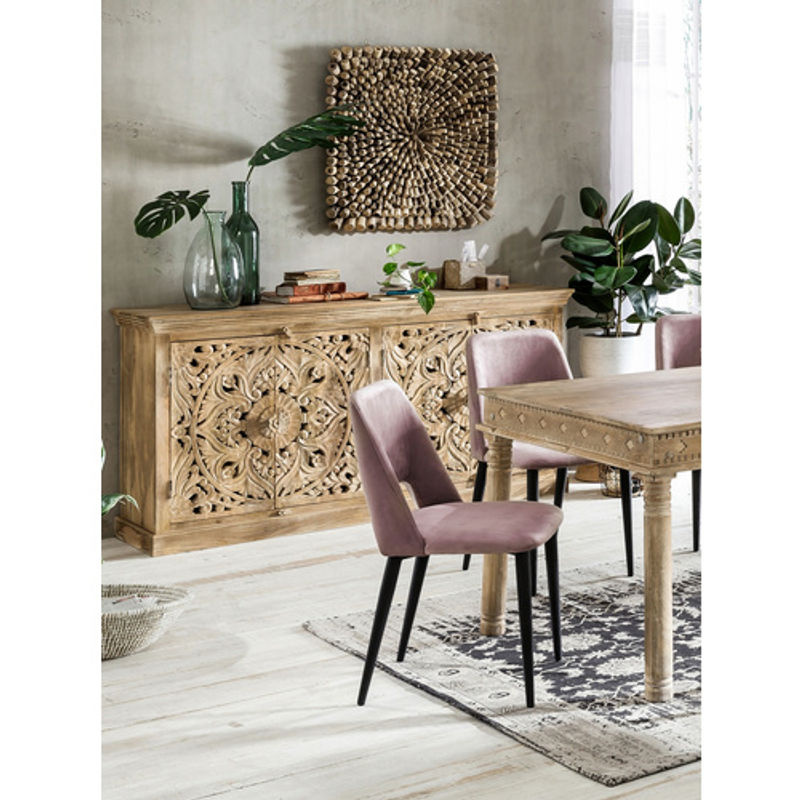SIT Sideboard LAKADEE aus Mangoholz in Beige, B/H/T: 180 x 90 x 45 cm - Bild 3