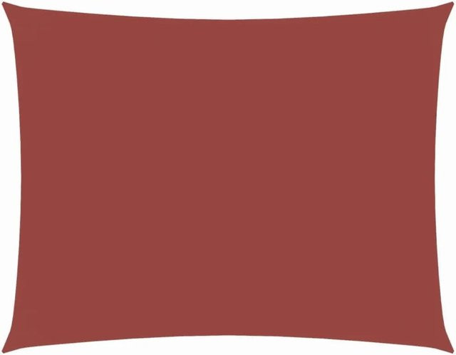 Furnicato Sonnensegel aus Oxford-Gewebe Rechteckig, Farbe: Terracotta, Breite: 600 cm, Tiefe: 400 cm - Bild 1