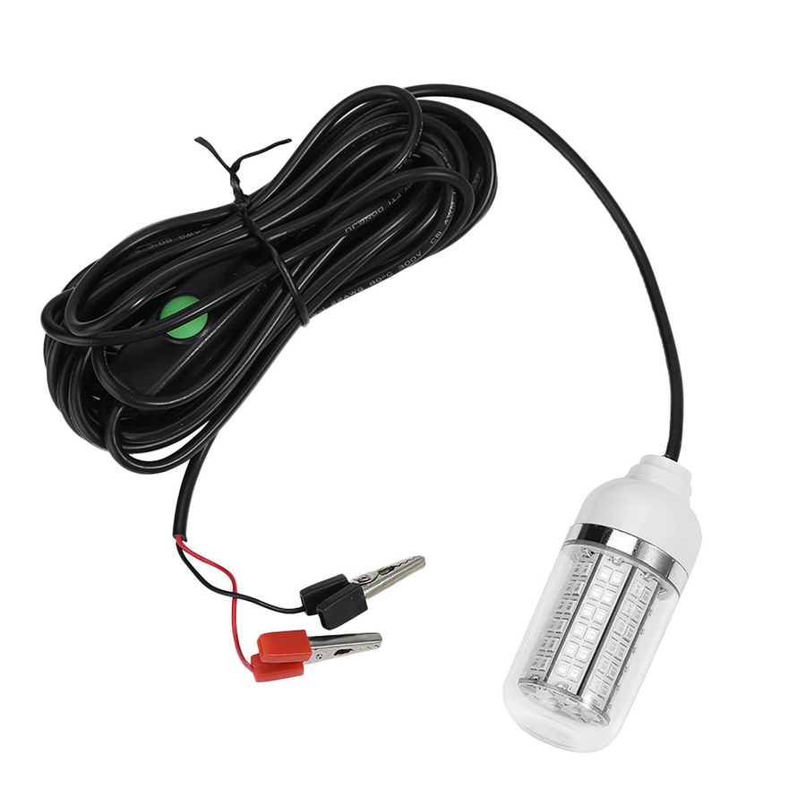 LED Unterwasser Lampe für Angeln und Boote mit 108 SMD 5050 LED-Perlen in Blau, transparent - Bild 5