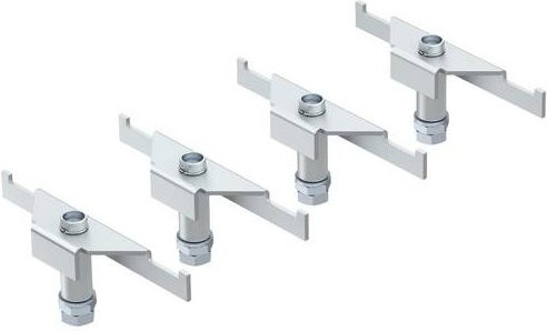 OBO Bettermann DSSL2 135 Schwerlast-Montagedeckel in Silber - Bild 1