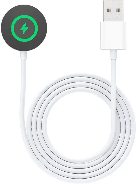 Hiyii 3-in-1 USB-C Schnellladestation für Apple Watch und iPhone, Weiß, Silikon - Bild 1