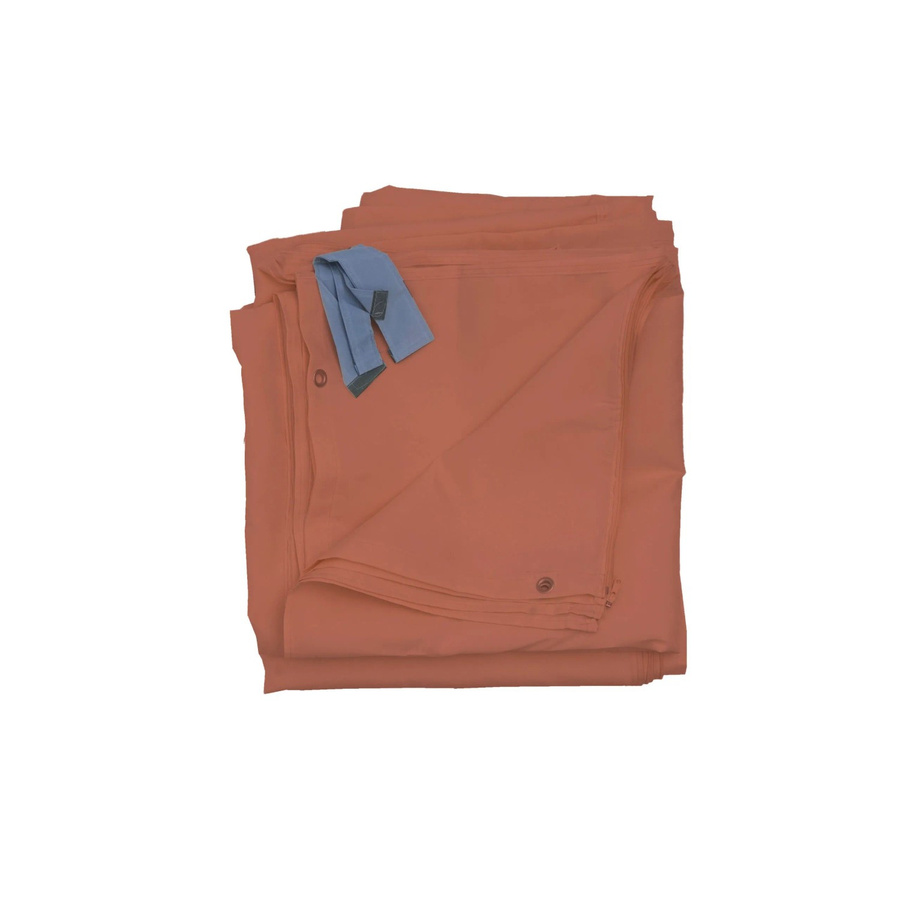 MCW 4er-Set Seitenwände für Pergola Calpe aus Polyester, Terracotta-Braun, für 4x4m Pavillon - Bild 3