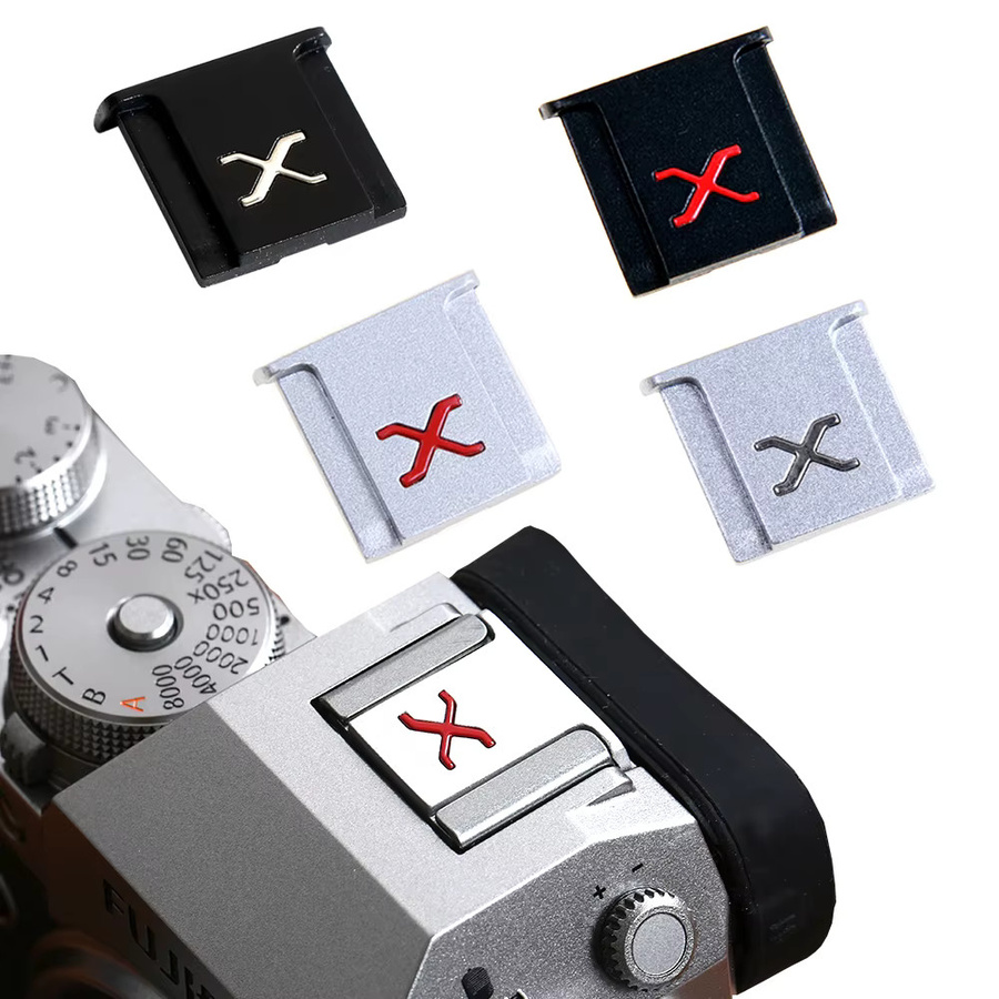 Fujifilm Metall Blitzschuhabdeckung XT10 XT20 XT30 XT2 Micro Single XE4 XE3 Kamera Blitzschuh Schutzhülle - Bild 5
