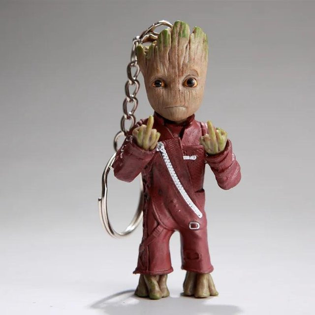 Fashnics Groot Modell Puppe, Schlüsselanhänger, brown - Bild 1