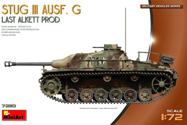 Miniart StuG III Ausf.G Let. Allket Production, Fahrzeug, 1:72 - Bild 1