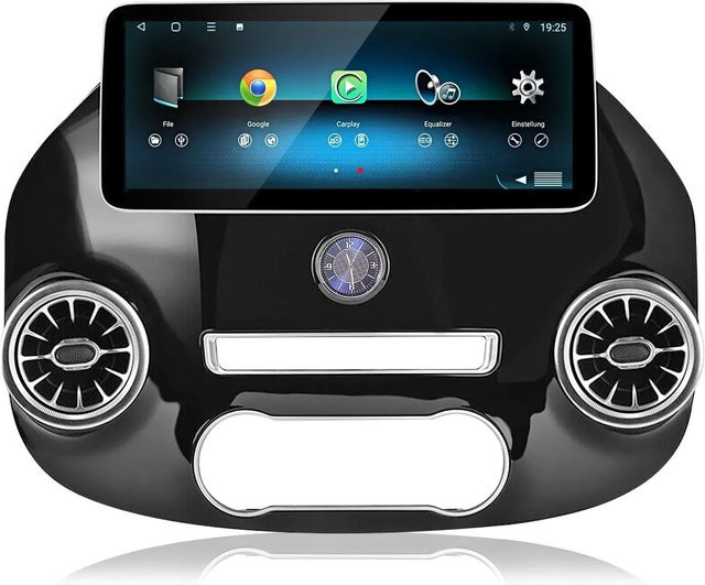 Junsun Autoradio für Mercedes Benz Vito W447 (2014 bis 2020) mit Wi-Fi, GPS und Bluetooth in Schwarz - Bild 1