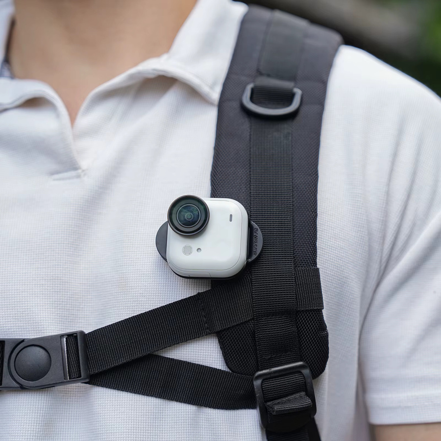 Insta360 Go Ultra Rucksack Clip Halterung mit Anti-Shake und Quick Release Funktion - Bild 2